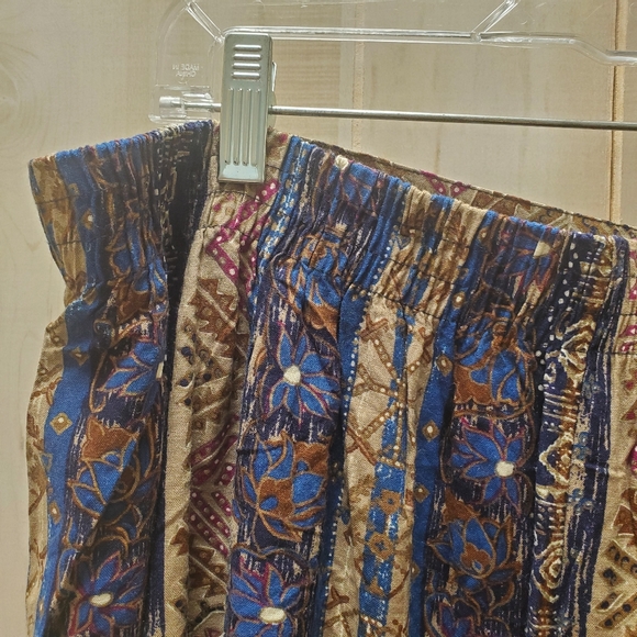 VTG Wide Leg Crop Style Y2K Boho Pants w/ Pockets! HiRise  Size 2X - Like New! - Picture 8 of 9